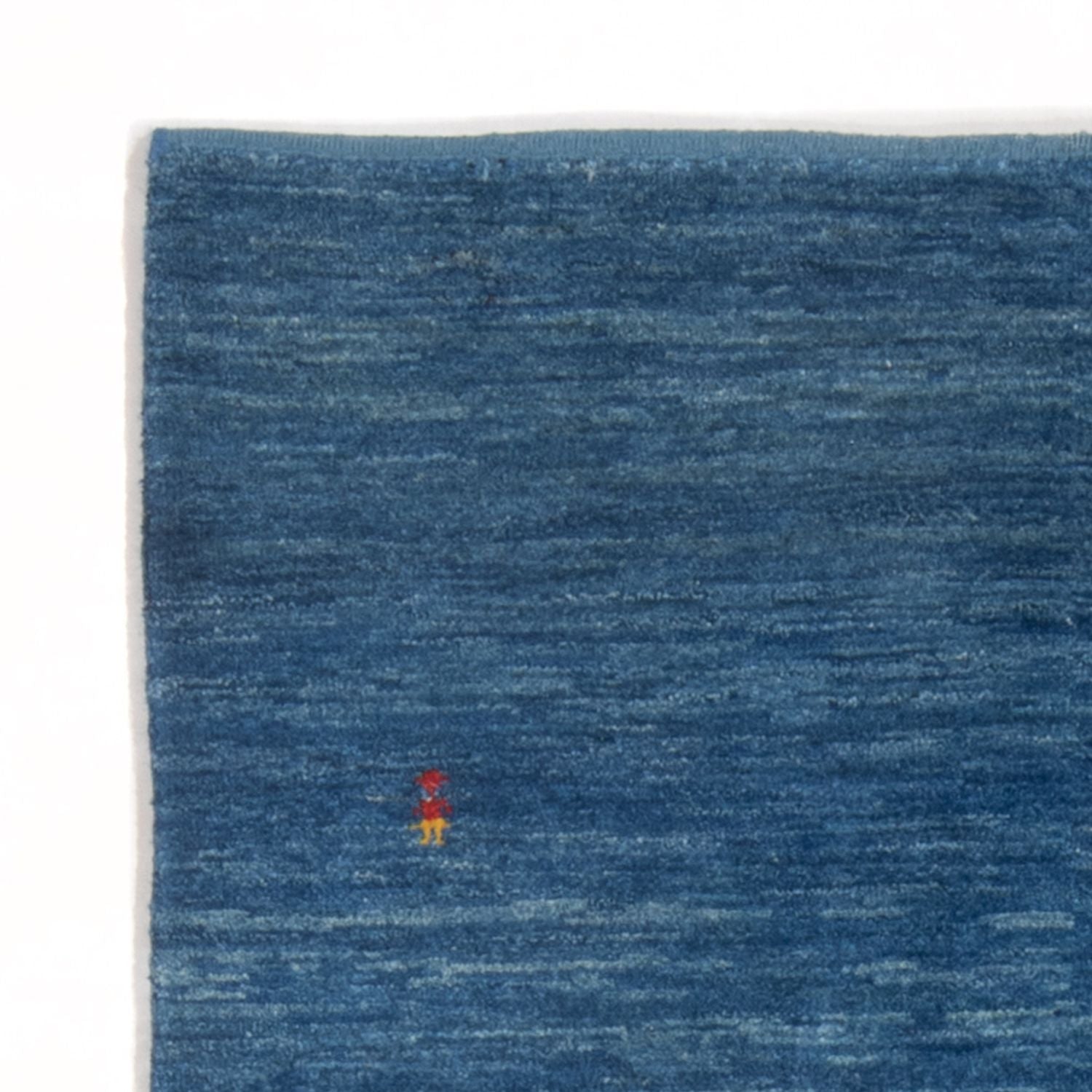 Alfombra Gabbeh - Persa - 144 x 96 cm - azul marino