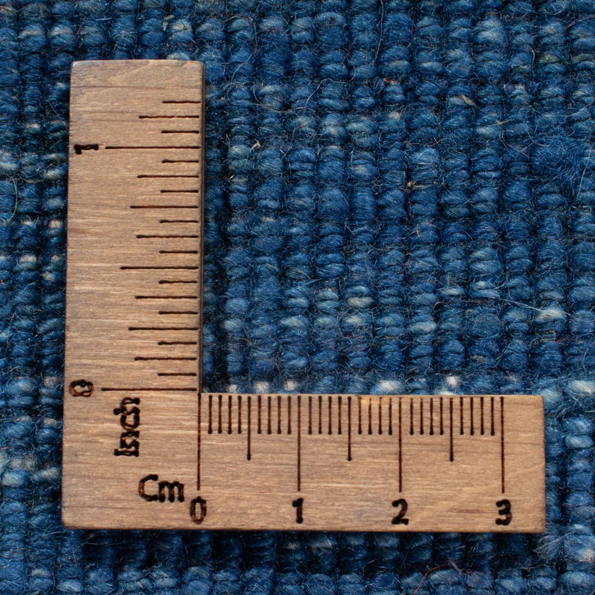 Alfombra Gabbeh - Persa - 144 x 96 cm - azul marino