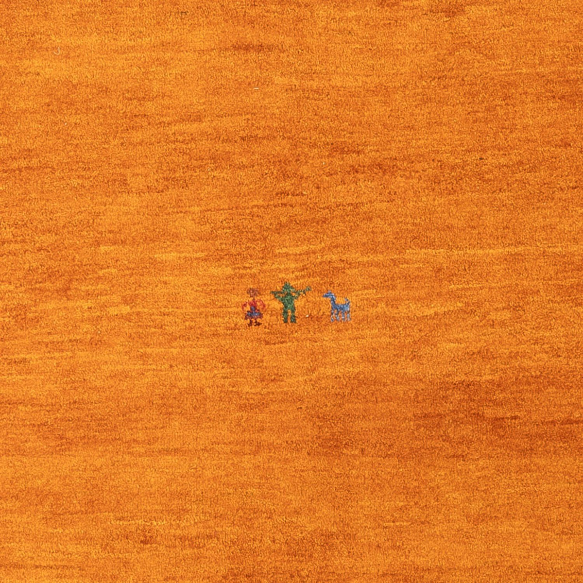 Alfombra Gabbeh - Persa - 178 x 123 cm - naranja