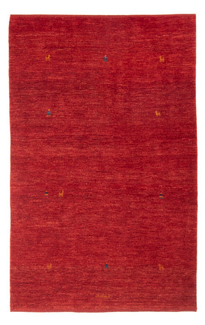 Alfombra Gabbeh - Persa - 186 x 122 cm - rojo
