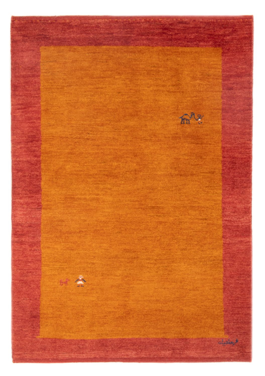 Alfombra Gabbeh - Persa - 156 x 101 cm - multicolor