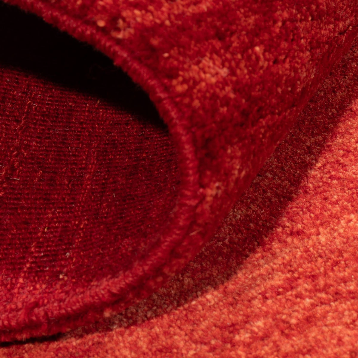 Alfombra Gabbeh - Persa - 145 x 101 cm - rojo