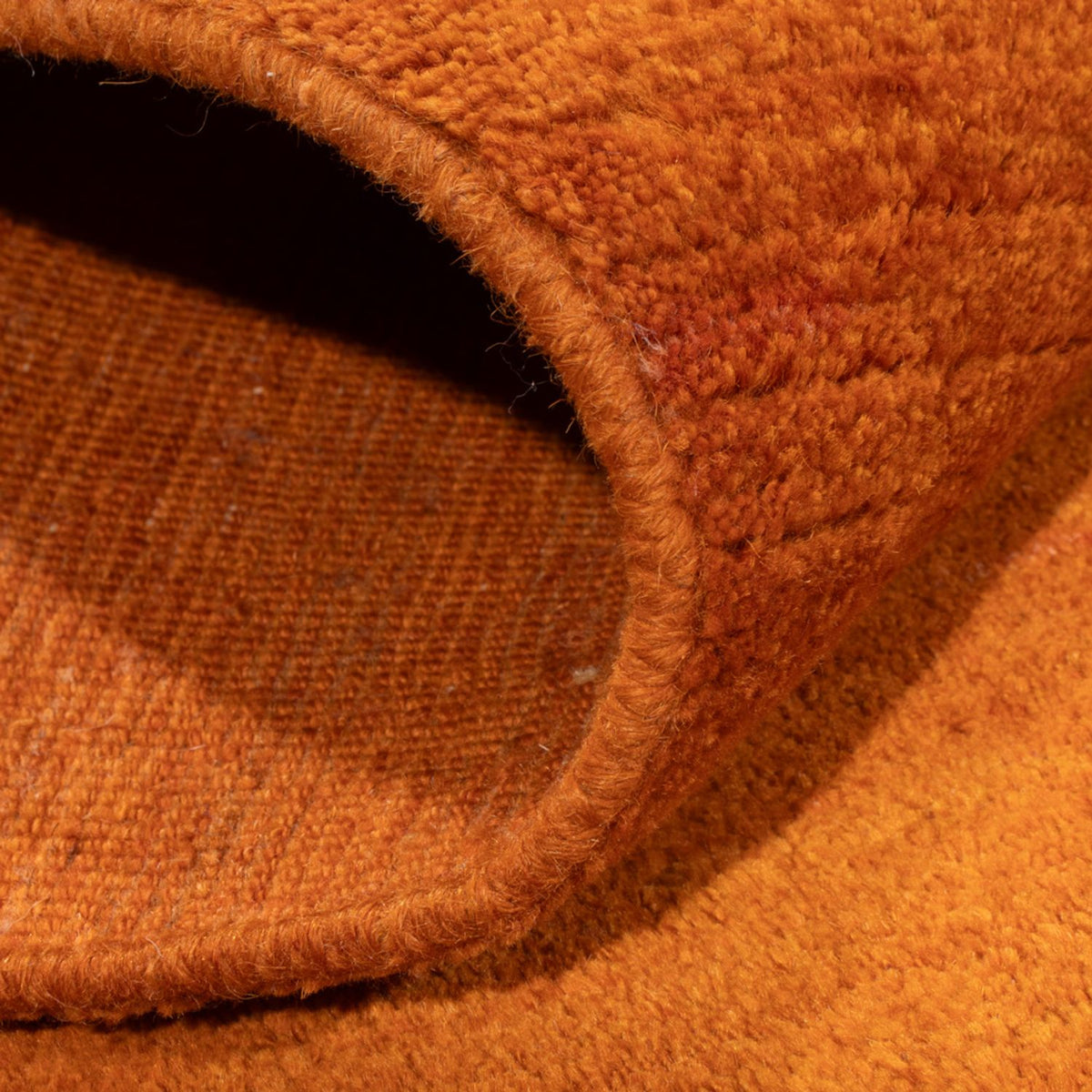 Alfombra Gabbeh - Persa - 147 x 104 cm - naranja