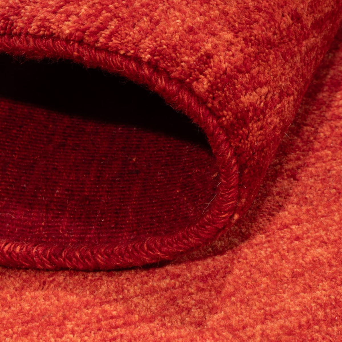 Alfombra Gabbeh - Persa - 142 x 100 cm - rojo