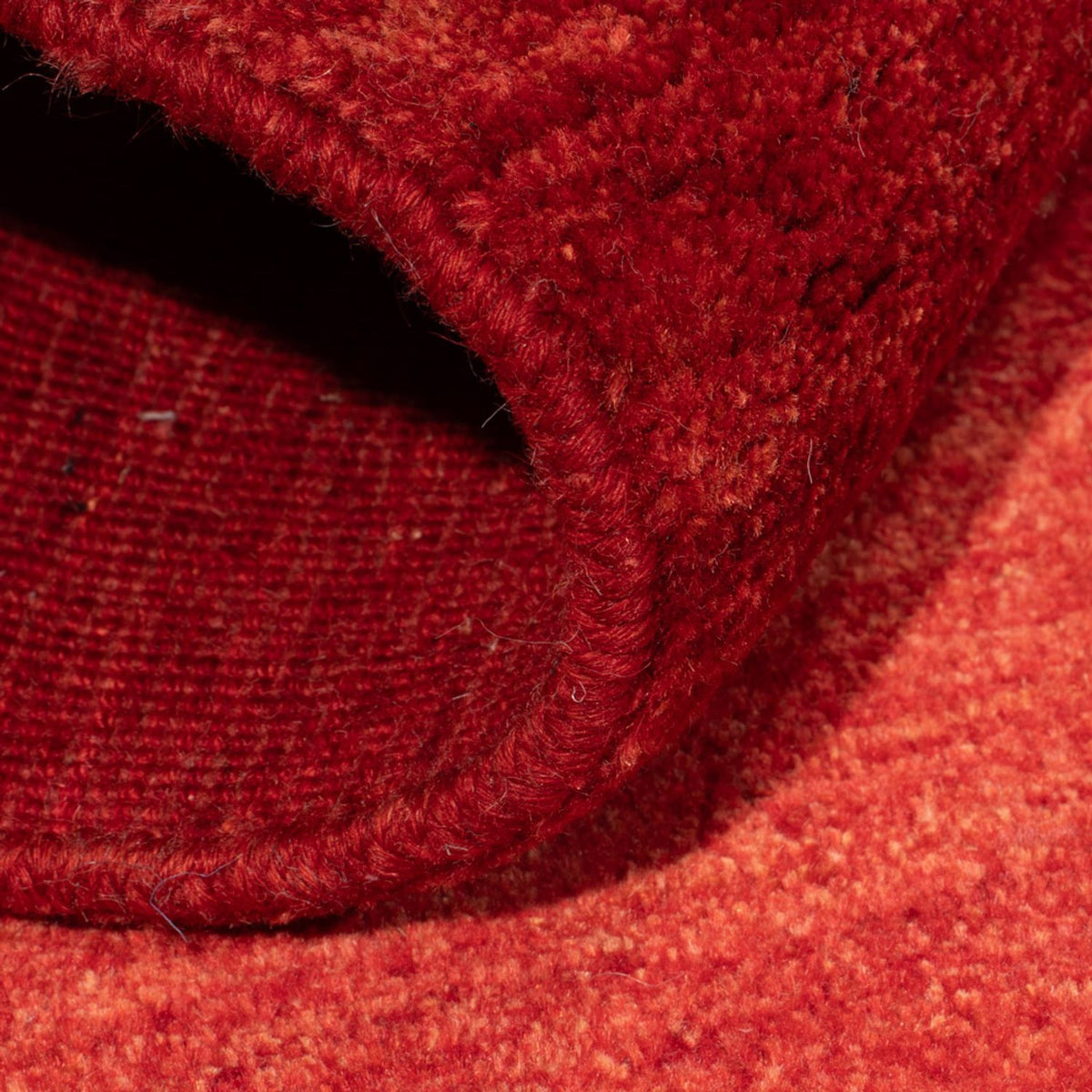 Alfombra Gabbeh - Persa - 145 x 96 cm - rojo