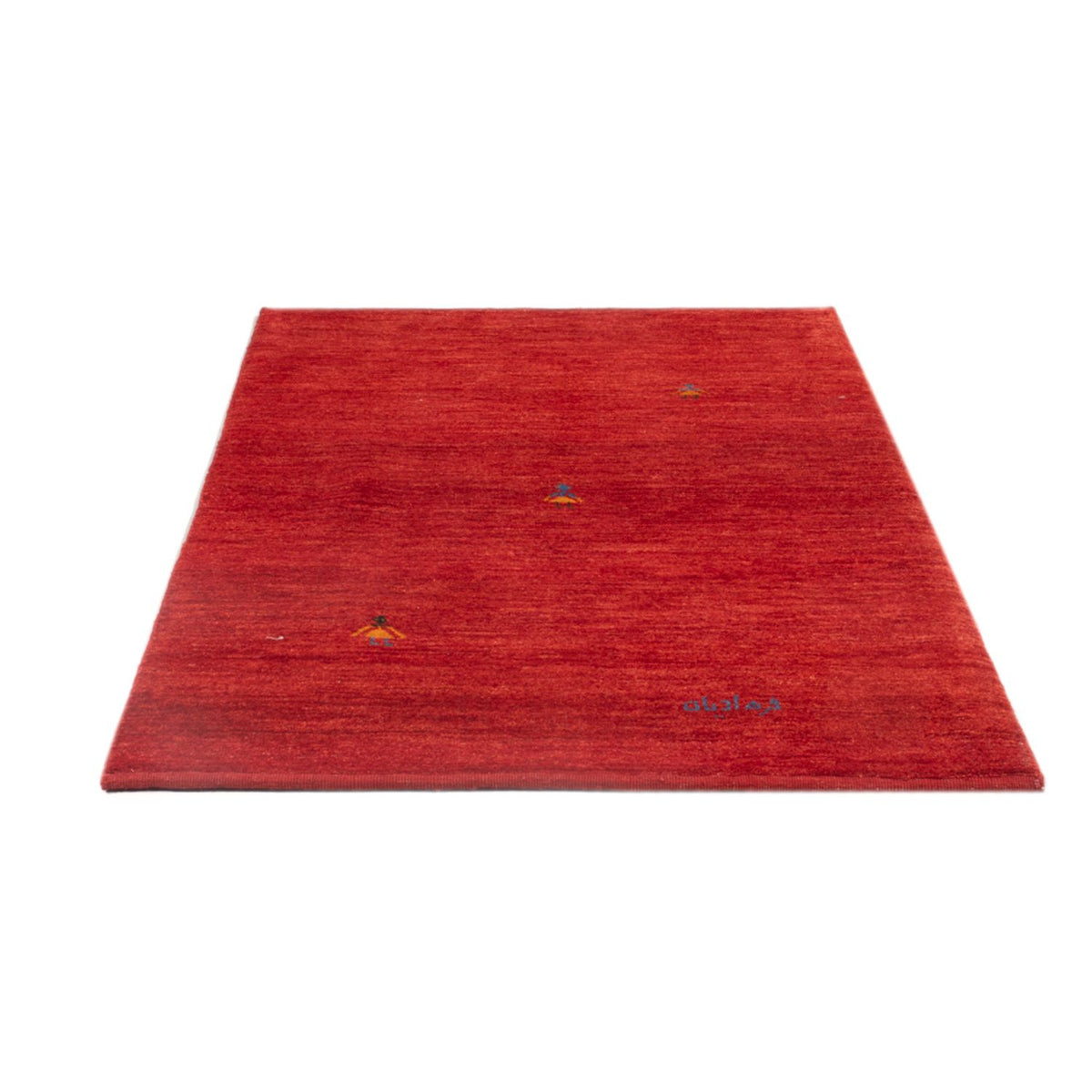Alfombra Gabbeh - Persa - 145 x 96 cm - rojo