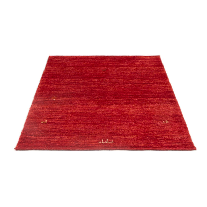 Alfombra Gabbeh - Persa - 147 x 98 cm - rojo
