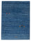 Alfombra Gabbeh - Persa - 147 x 102 cm - azul marino