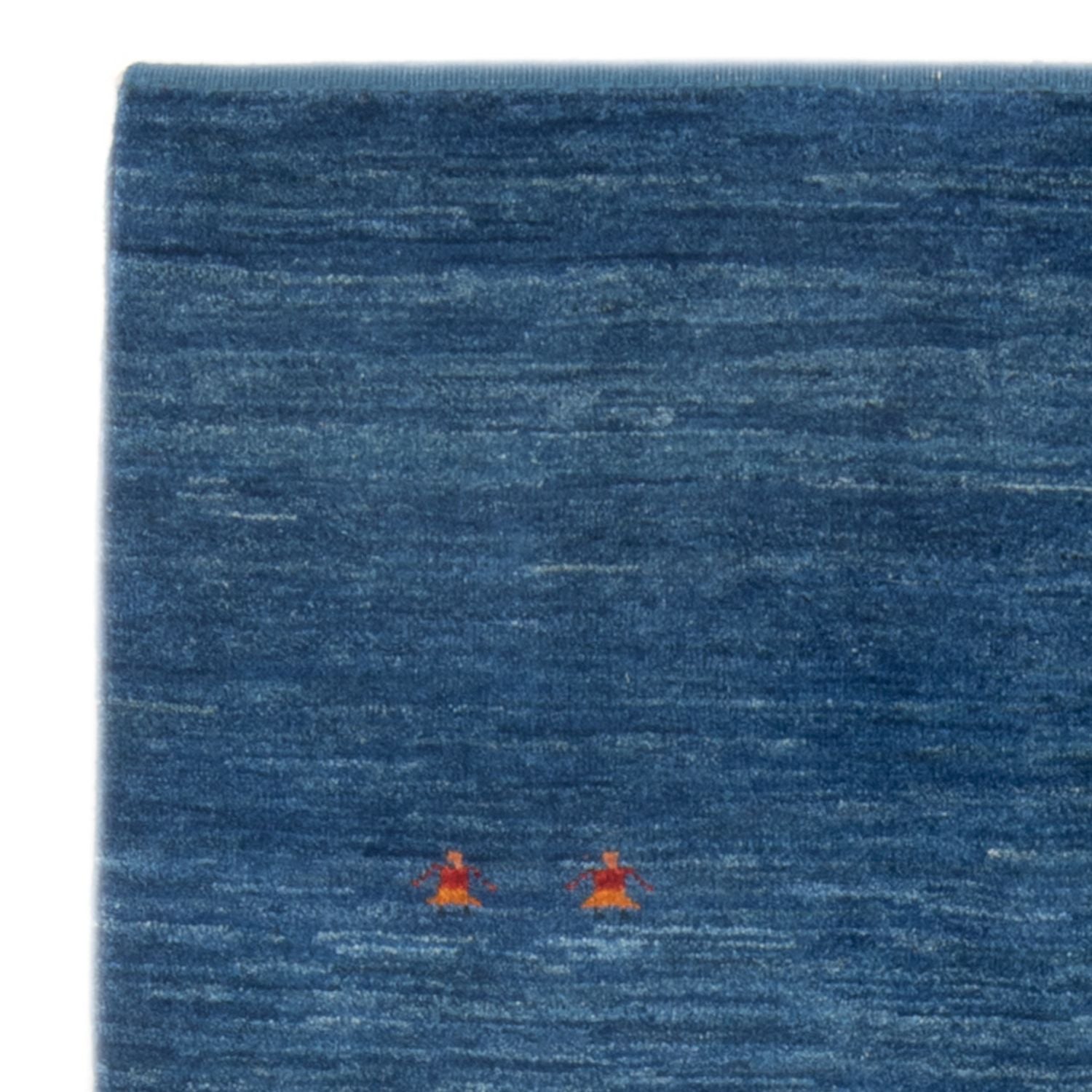 Alfombra Gabbeh - Persa - 147 x 102 cm - azul marino