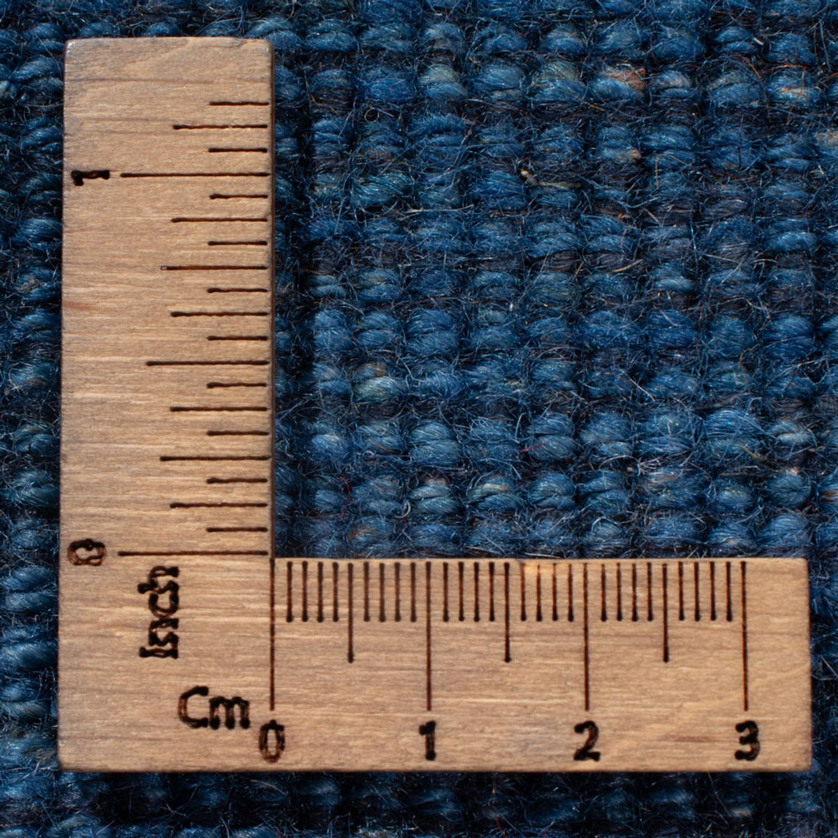 Alfombra Gabbeh - Persa - 147 x 102 cm - azul marino