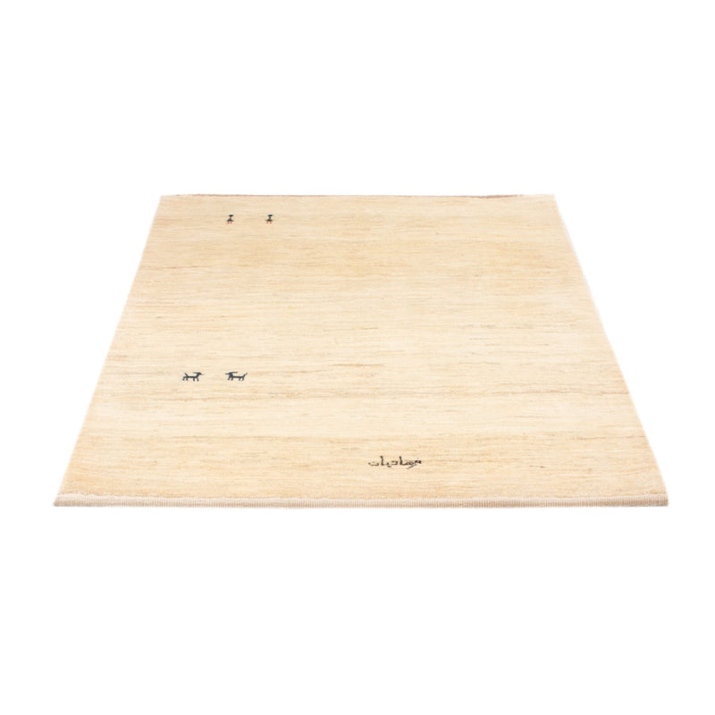 Alfombra Gabbeh - Persa - 150 x 102 cm - blanco
