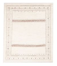 Alfombra Gabbeh - Persa - 142 x 100 cm - blanco