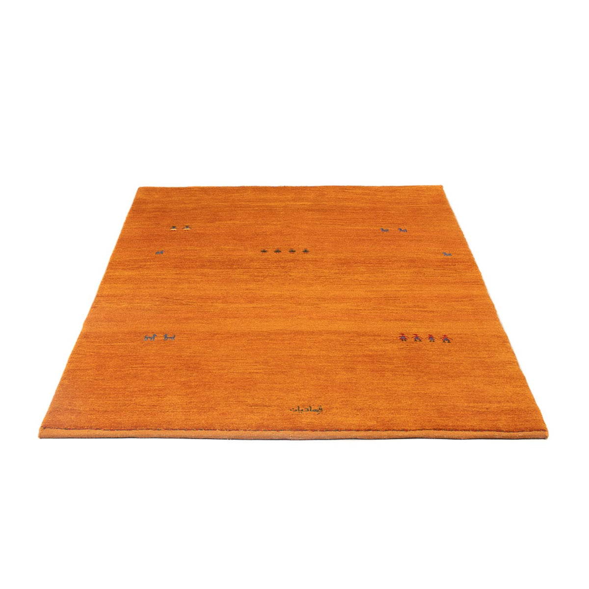 Alfombra Gabbeh - Persa - 179 x 116 cm - naranja