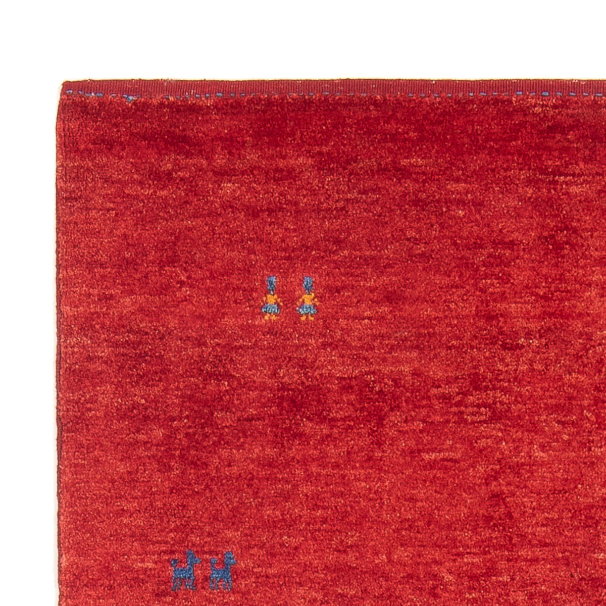 Alfombra Gabbeh - Persa - 183 x 123 cm - rojo