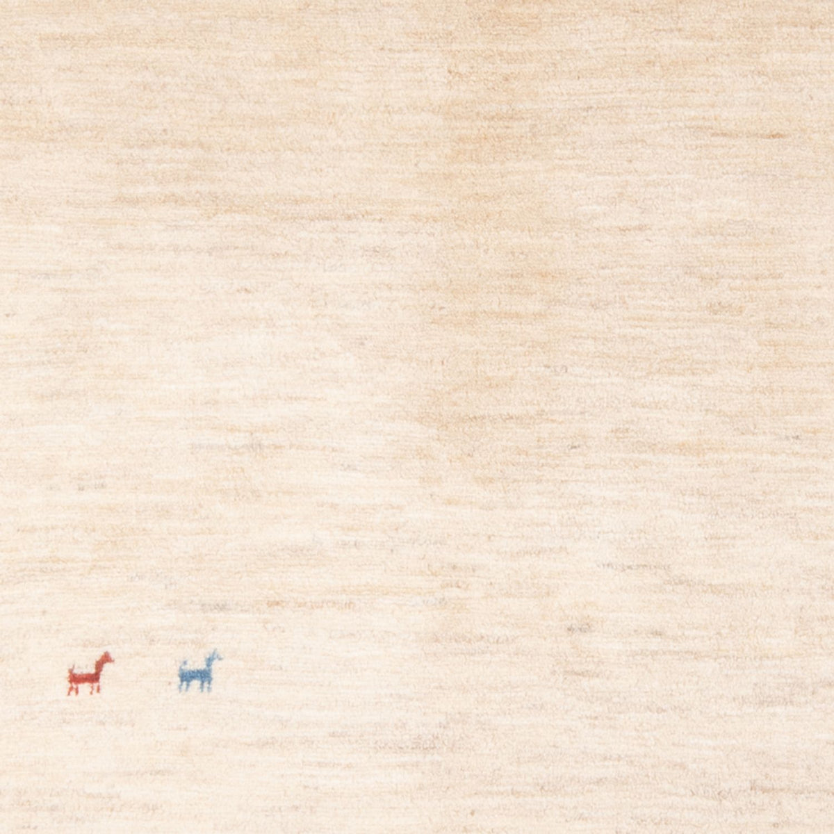 Alfombra Gabbeh - Persa - 158 x 108 cm - beige claro