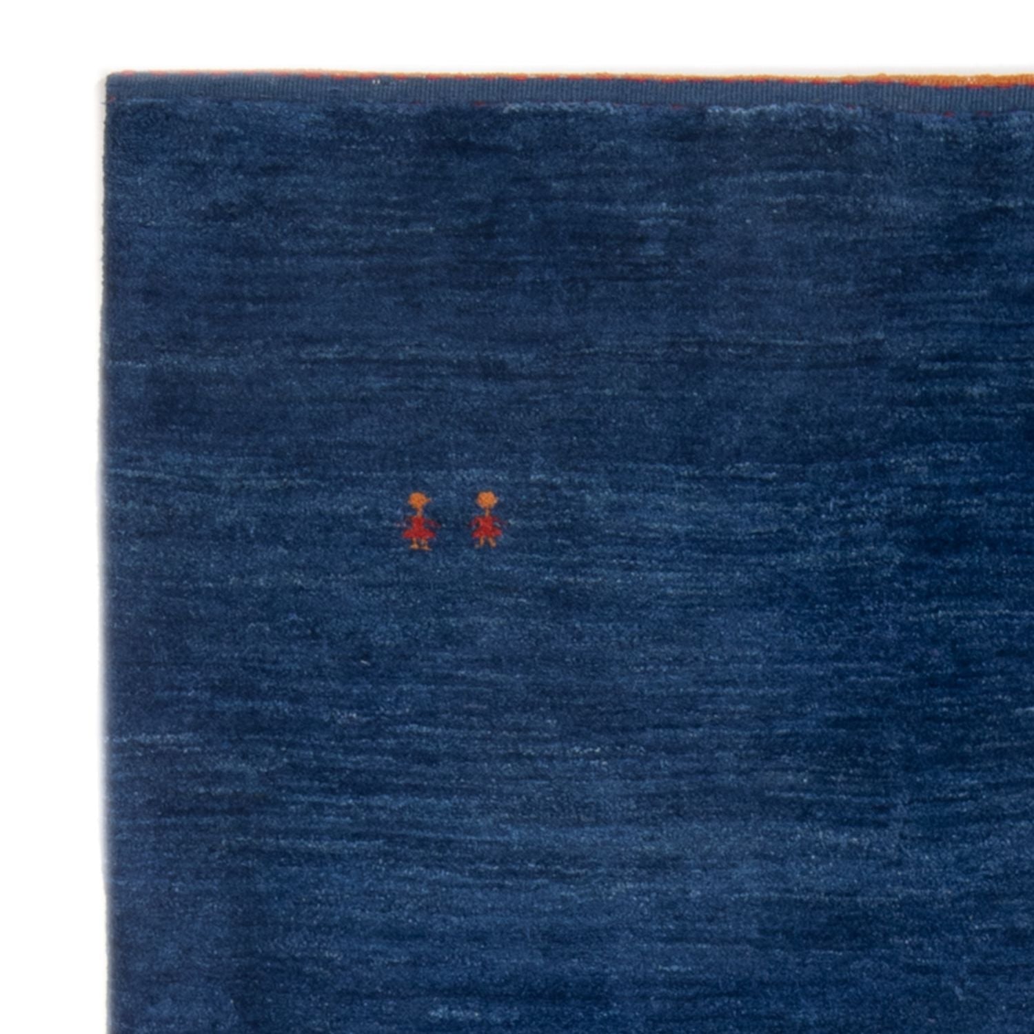 Alfombra Gabbeh - Persa - 158 x 107 cm - azul oscuro