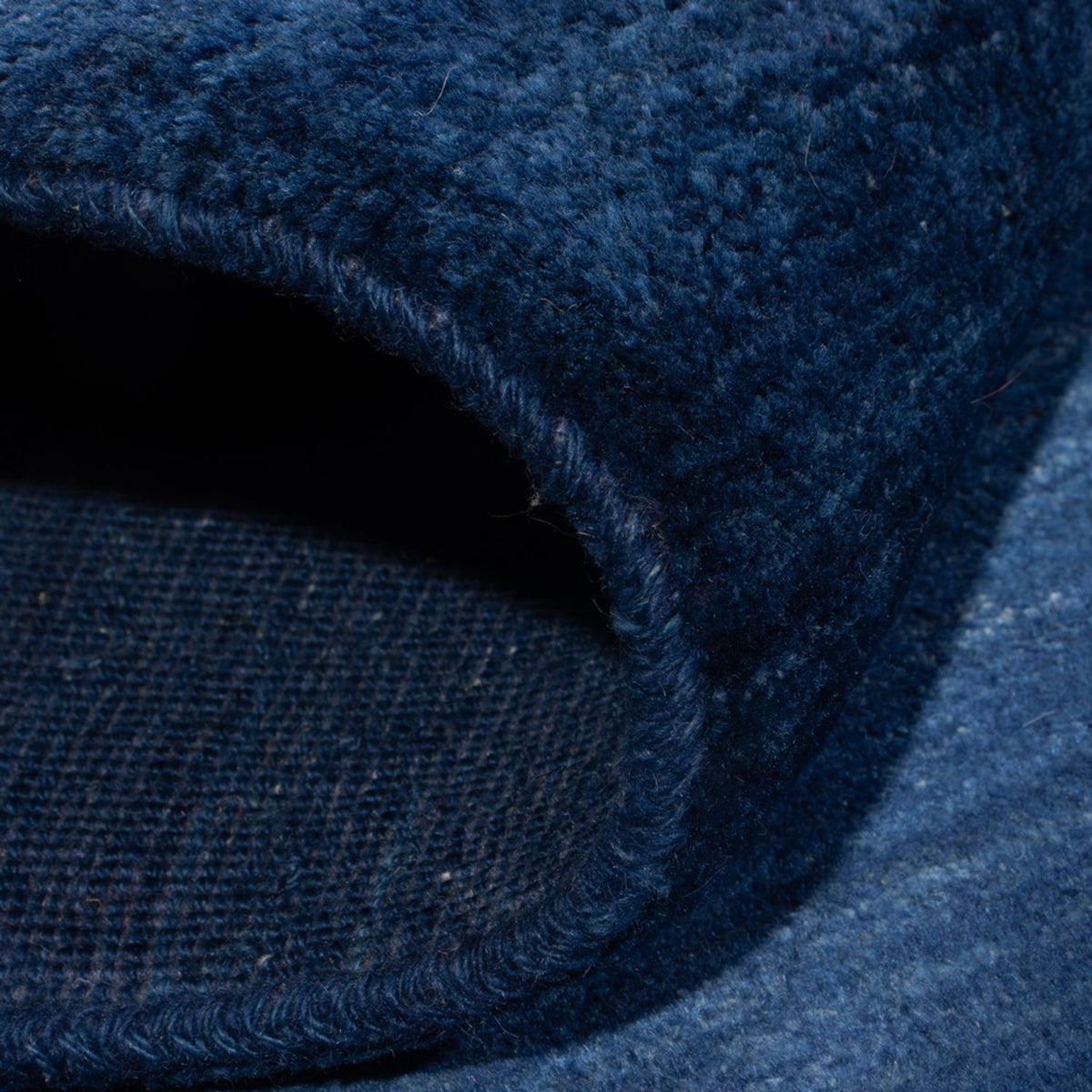 Alfombra Gabbeh - Persa - 158 x 107 cm - azul oscuro