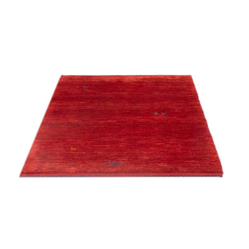 Alfombra Gabbeh - Persa - 147 x 101 cm - rojo oscuro