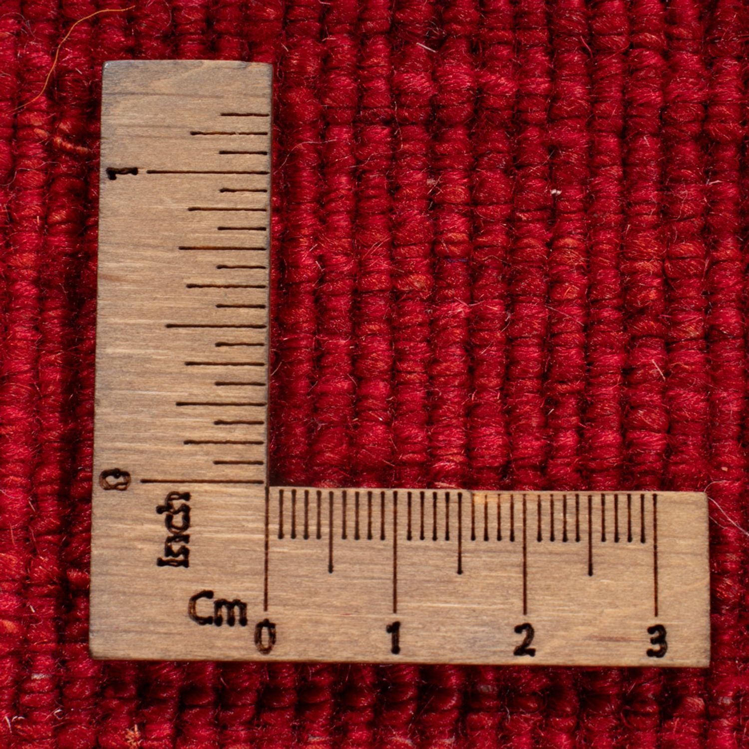 Alfombra Gabbeh - Persa - 147 x 101 cm - rojo oscuro