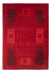 Alfombra Gabbeh - Persa - 180 x 127 cm - rojo oscuro