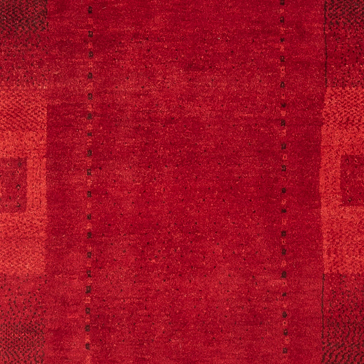 Alfombra Gabbeh - Persa - 180 x 127 cm - rojo oscuro