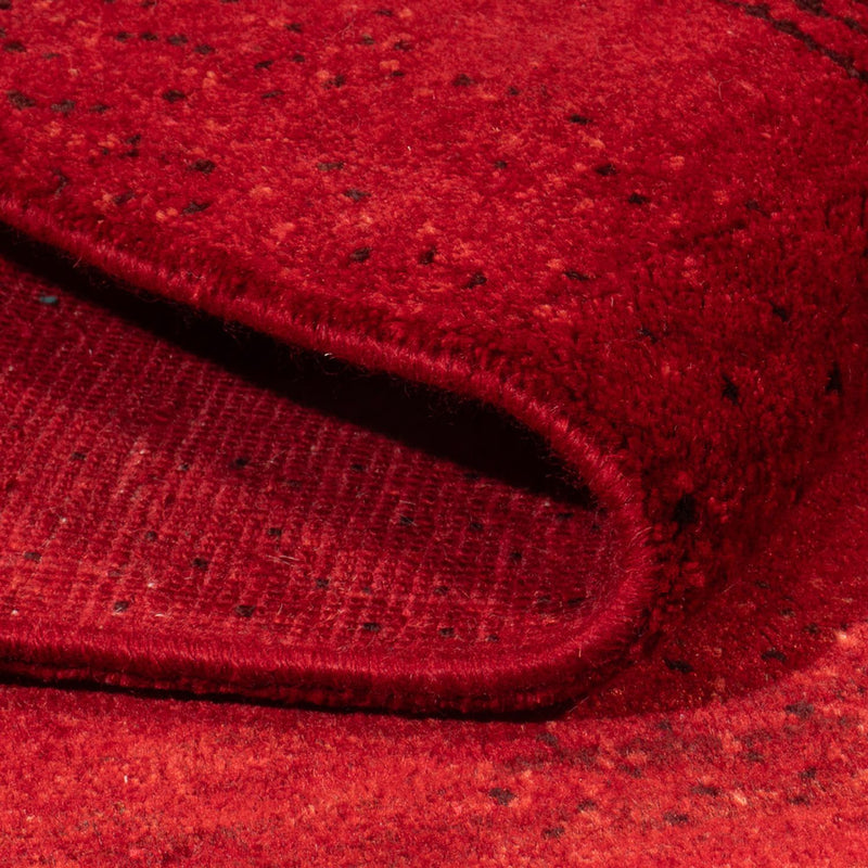 Alfombra Gabbeh - Persa - 180 x 127 cm - rojo oscuro