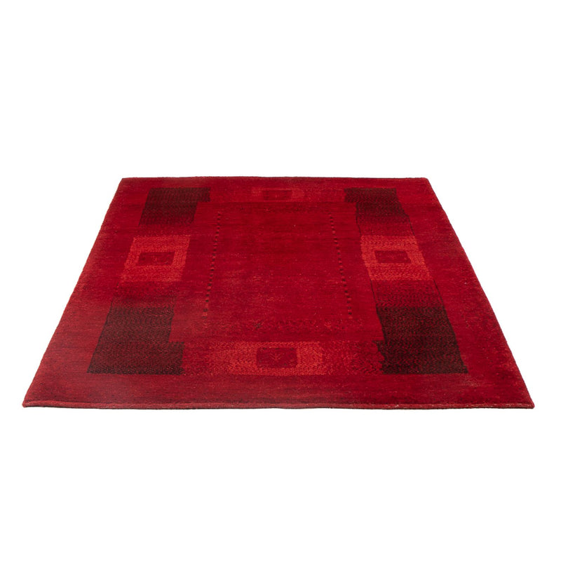 Alfombra Gabbeh - Persa - 180 x 127 cm - rojo oscuro