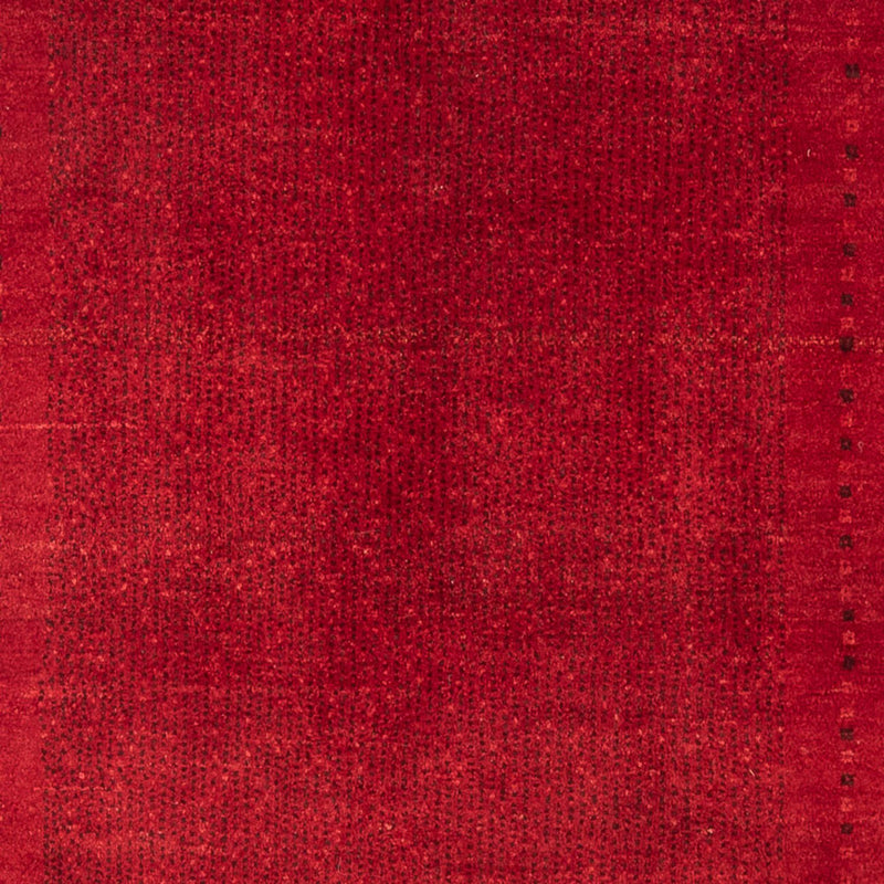 Alfombra Gabbeh - Persa - 177 x 128 cm - rojo oscuro