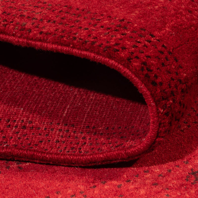 Alfombra Gabbeh - Persa - 177 x 128 cm - rojo oscuro