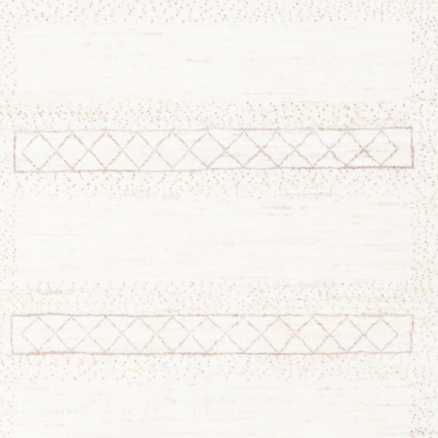 Alfombra Gabbeh - Persa - 180 x 120 cm - blanco
