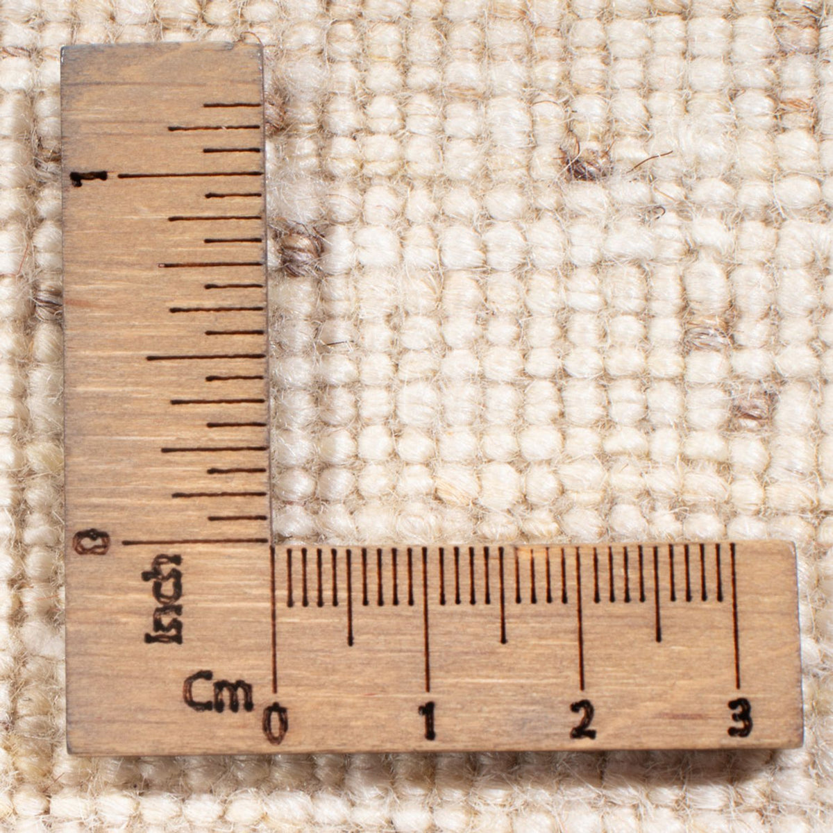 Alfombra Gabbeh - Persa - 180 x 120 cm - blanco