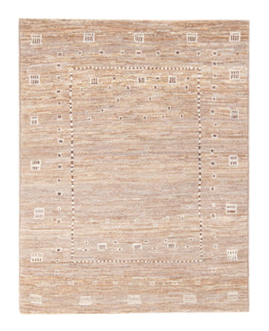 Alfombra Gabbeh - Persa - 144 x 100 cm - marrón claro