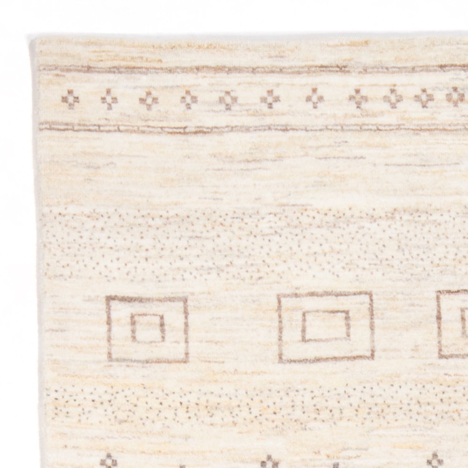 Alfombra Gabbeh - Persa - 175 x 120 cm - beige claro