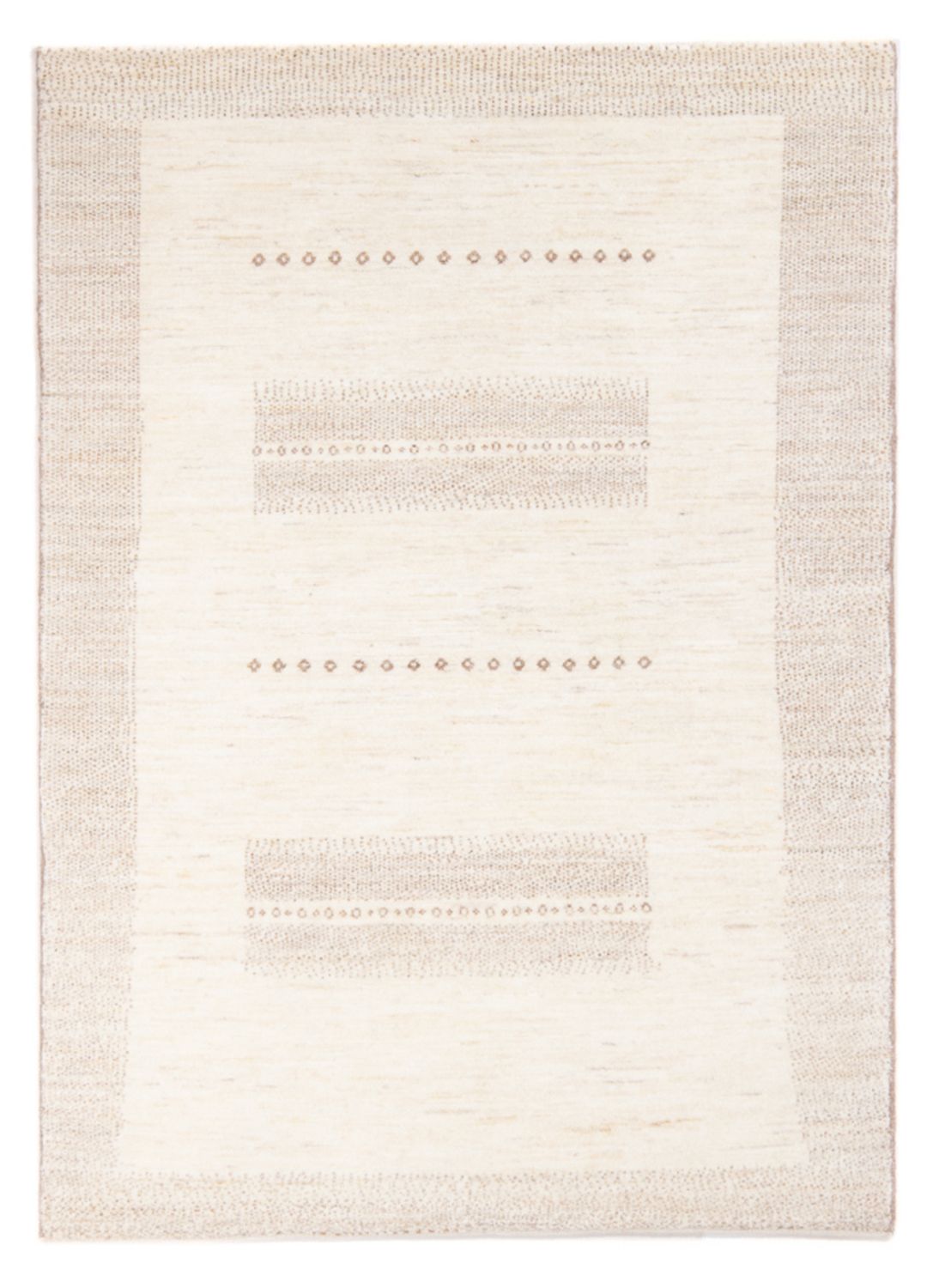 Alfombra Gabbeh - Persa - 151 x 100 cm - beige claro