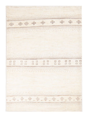 Alfombra Gabbeh - Persa - 144 x 103 cm - beige claro
