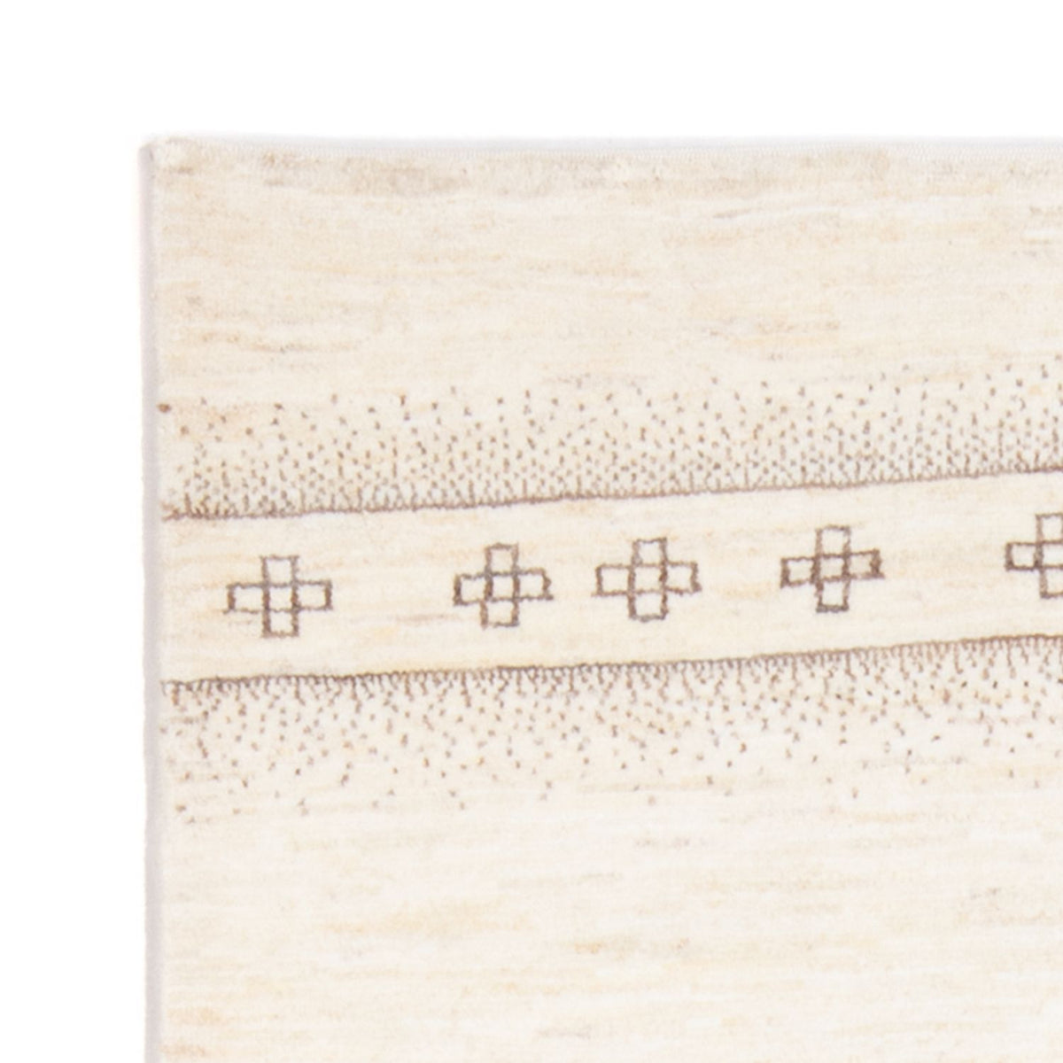 Alfombra Gabbeh - Persa - 144 x 103 cm - beige claro