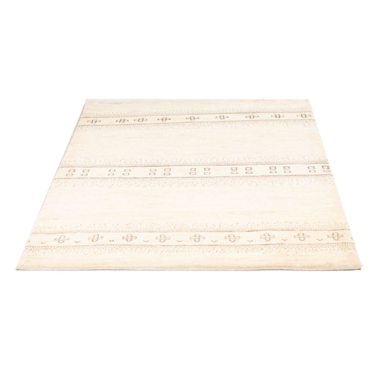Alfombra Gabbeh - Persa - 144 x 103 cm - beige claro