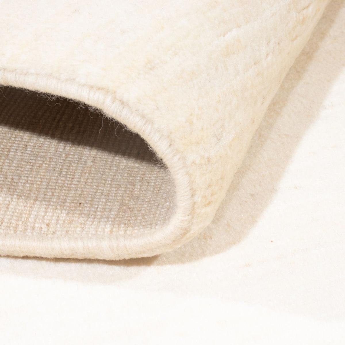 Alfombra Gabbeh - Persa - 176 x 116 cm - blanco