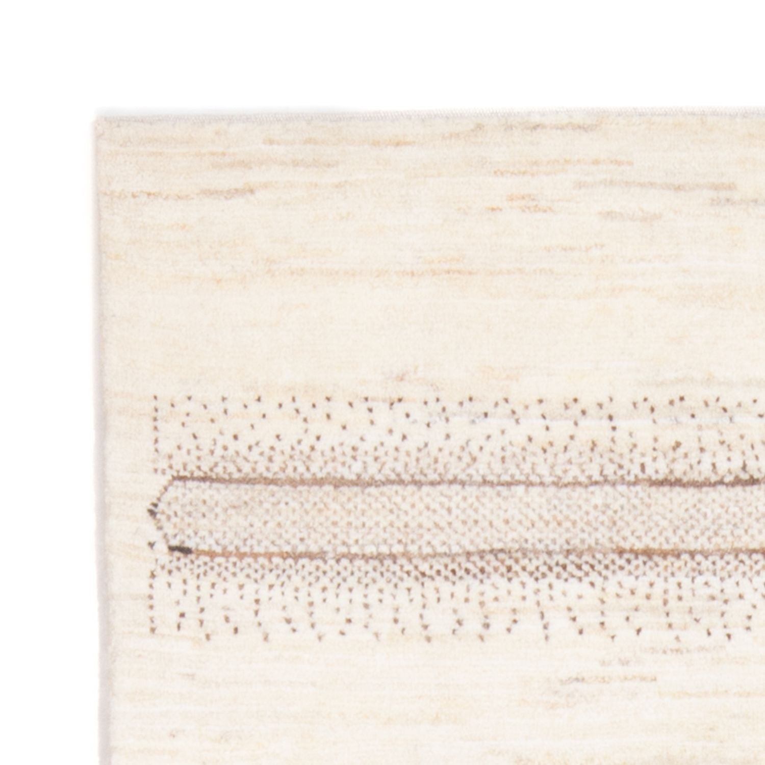 Alfombra Gabbeh - Persa - 145 x 96 cm - beige claro
