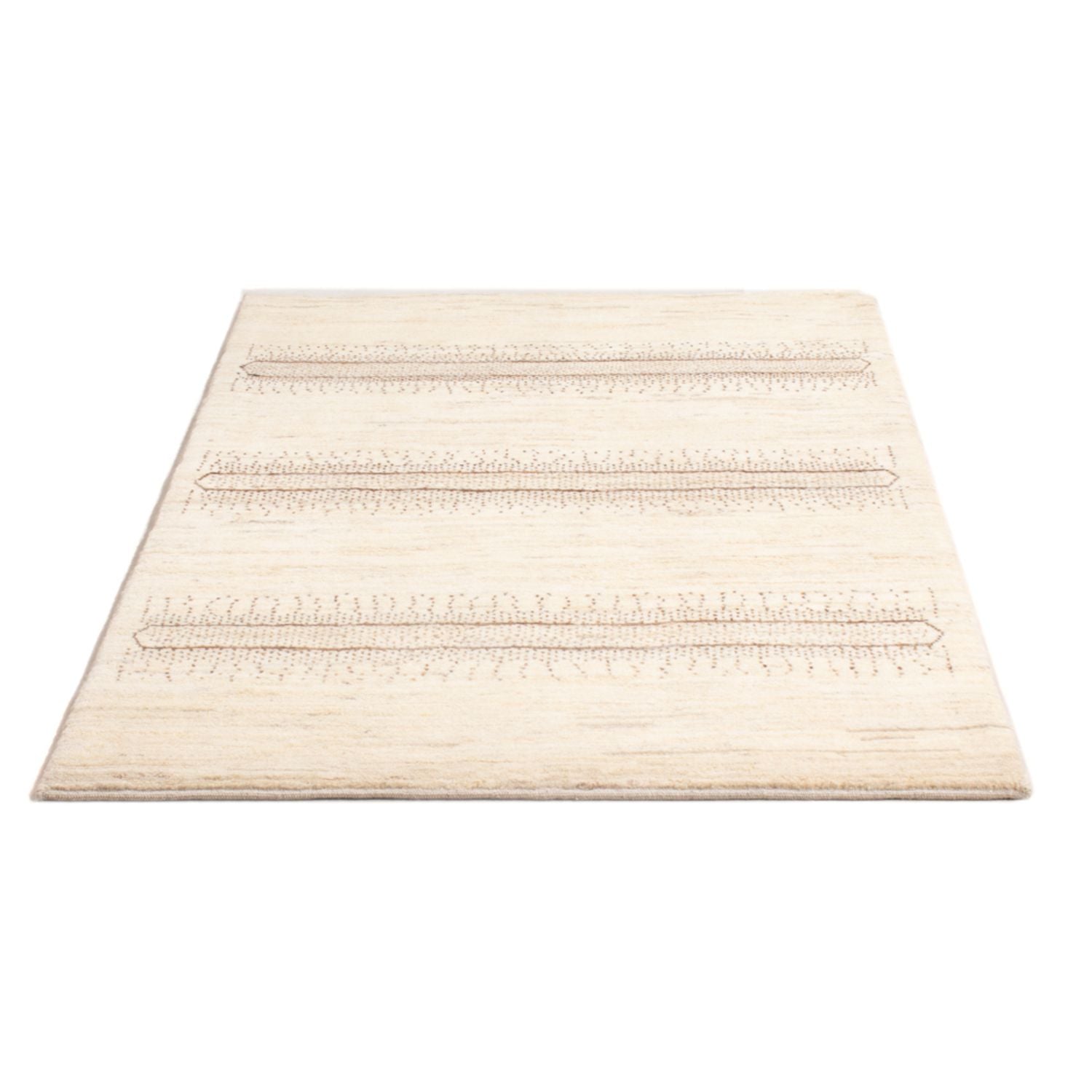 Alfombra Gabbeh - Persa - 145 x 96 cm - beige claro