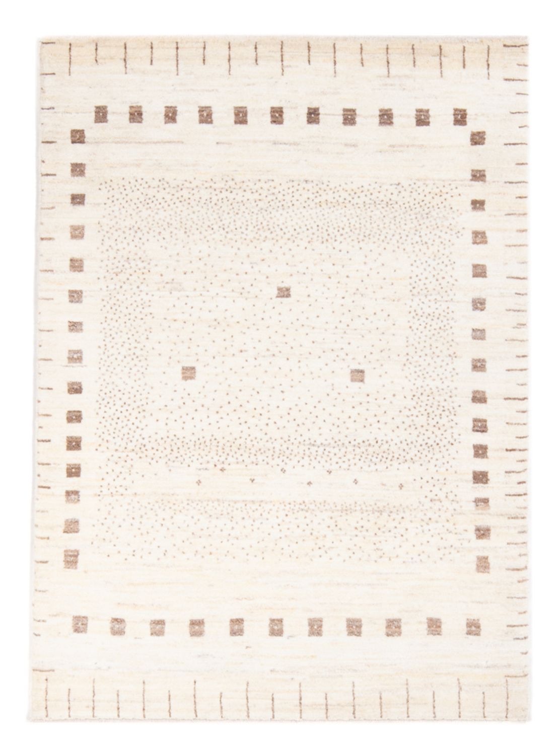 Alfombra Gabbeh - Persa - 155 x 98 cm - beige claro