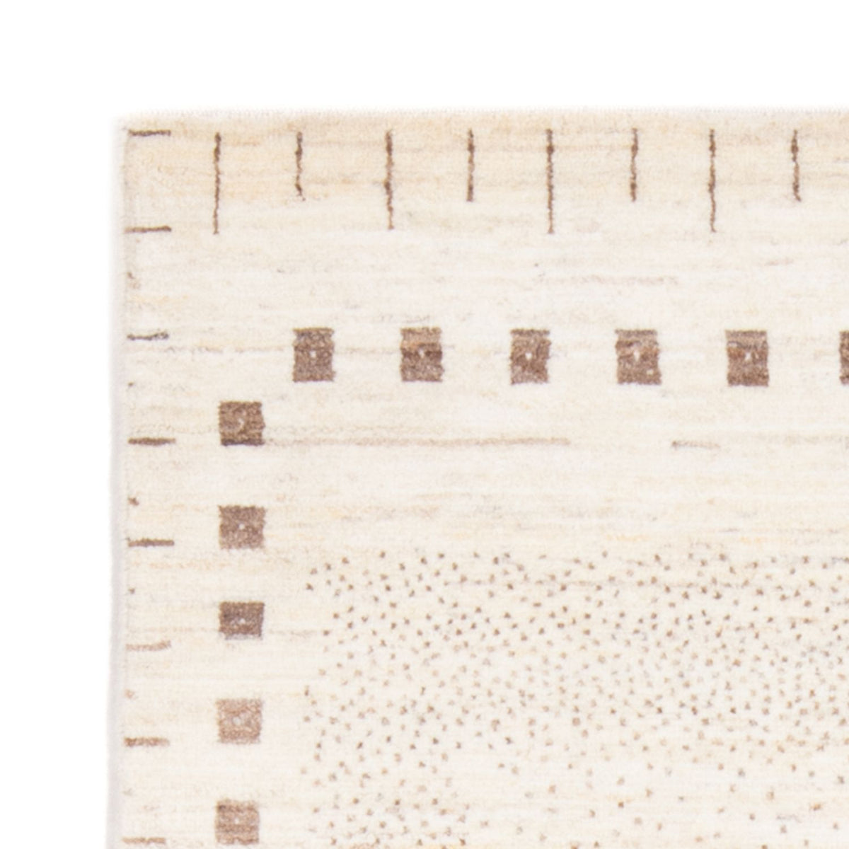 Alfombra Gabbeh - Persa - 155 x 98 cm - beige claro