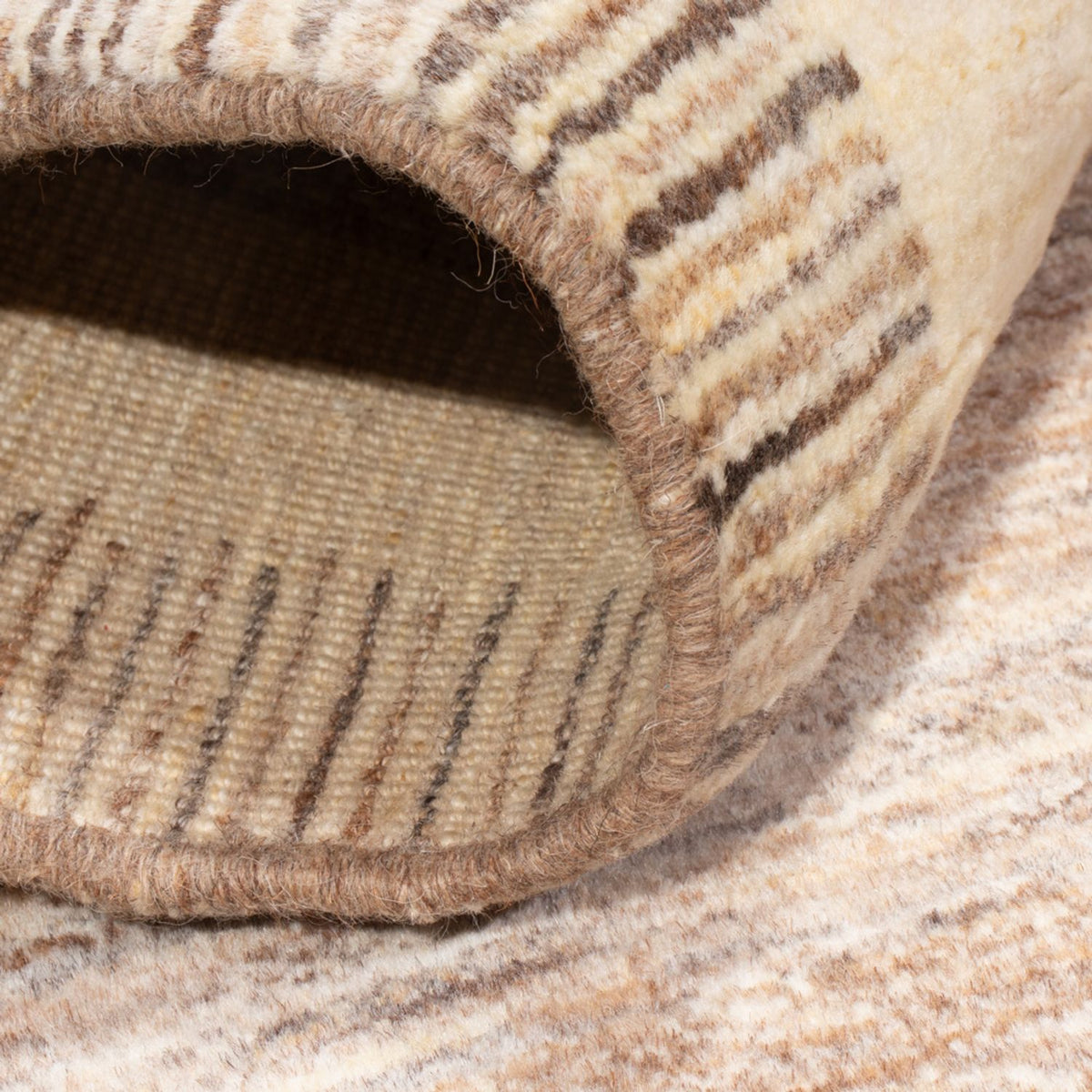 Alfombra Gabbeh - Persa - 149 x 101 cm - marrón claro