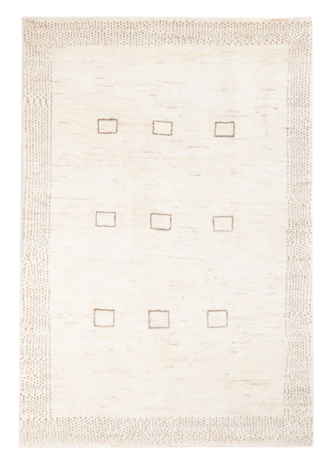 Alfombra Gabbeh - Persa - 157 x 95 cm - beige claro
