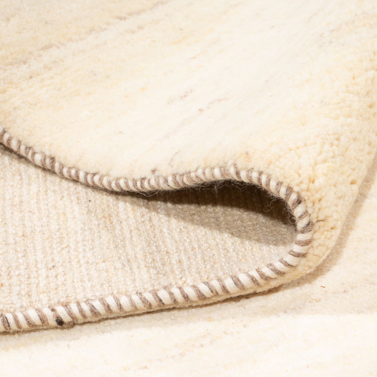 Alfombra Gabbeh - Persa - 282 x 248 cm - beige claro