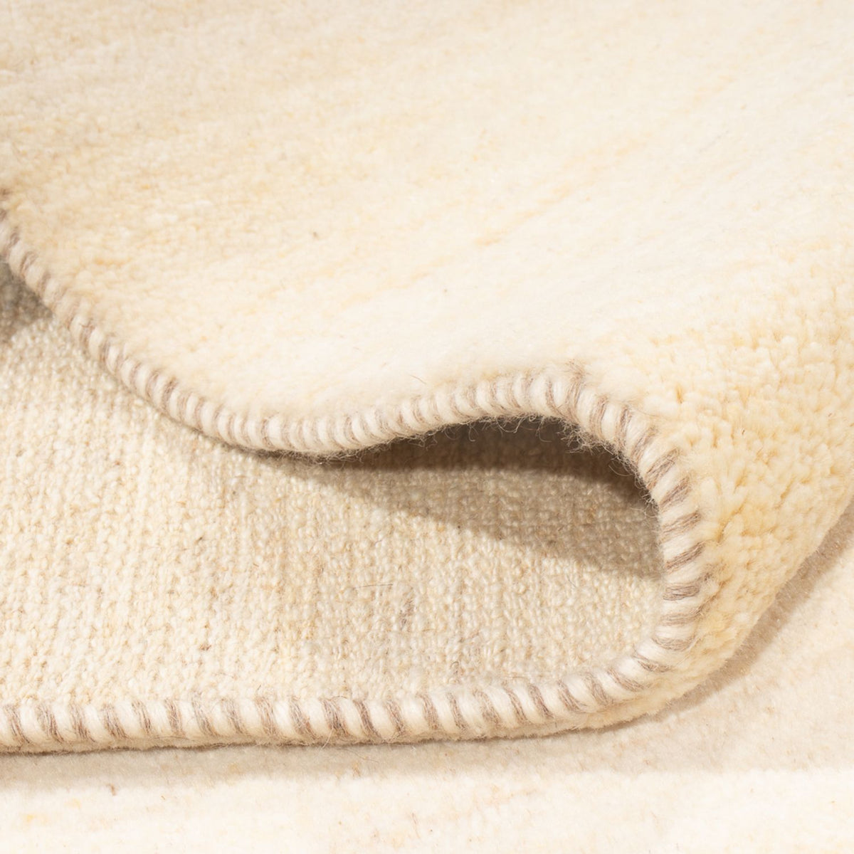 Alfombra Gabbeh - Persa - 244 x 167 cm - beige claro