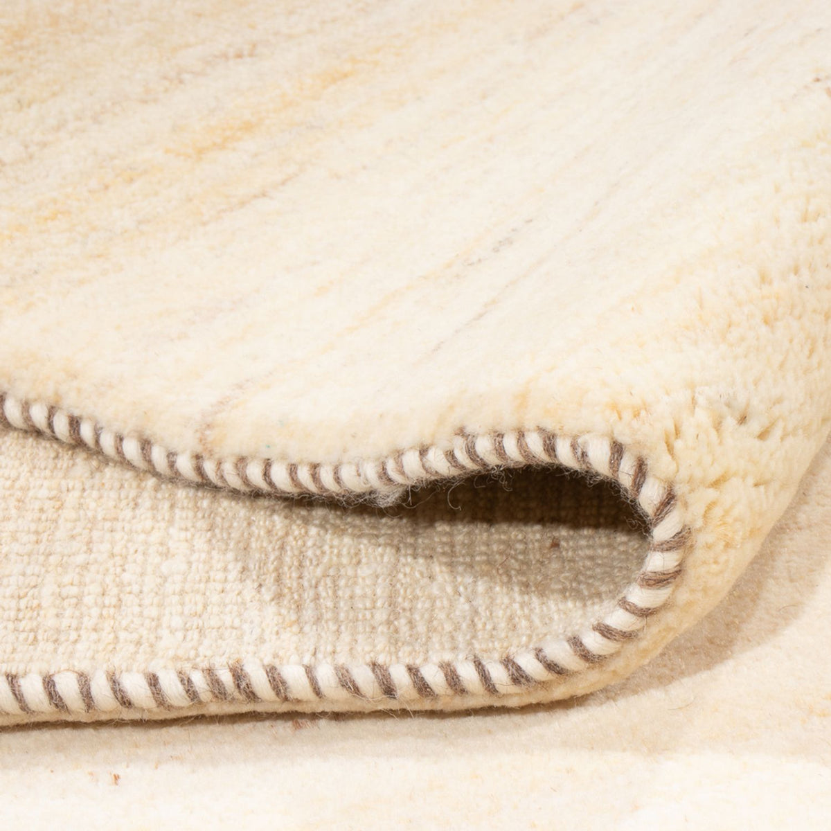 Alfombra Gabbeh - Persa - 238 x 175 cm - beige claro