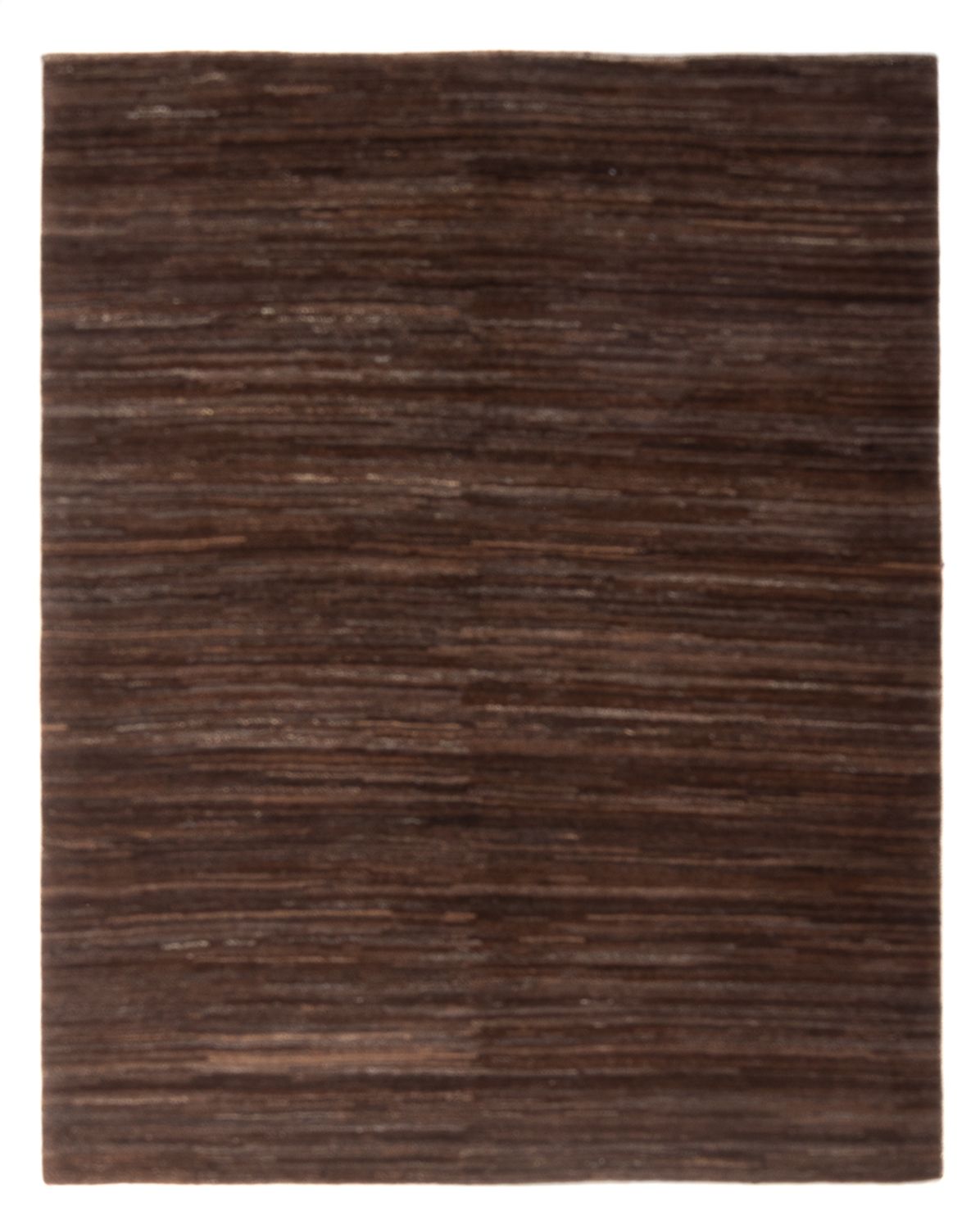 Alfombra Gabbeh - Persa - 192 x 160 cm - marrón oscuro