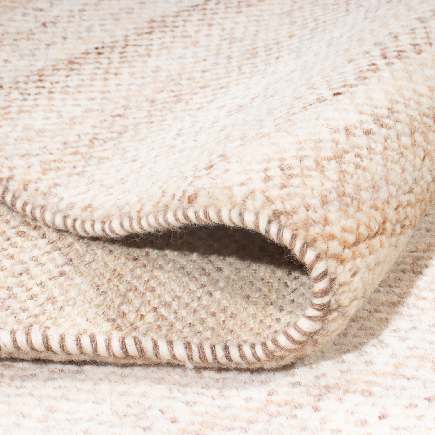 Alfombra Gabbeh - Persa - 206 x 151 cm - beige claro