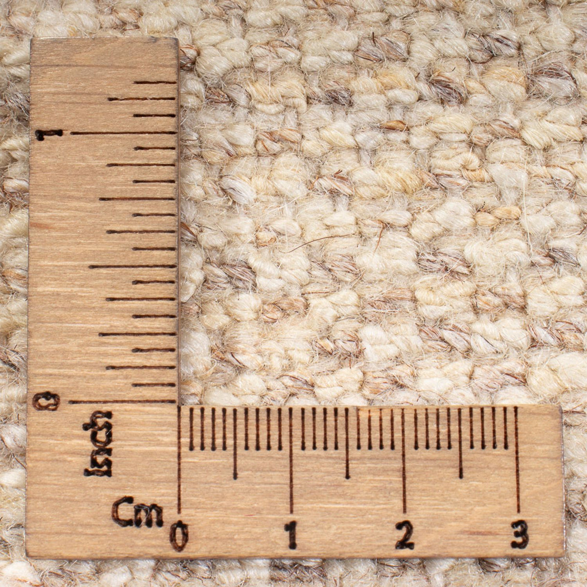 Alfombra Gabbeh - Persa - 206 x 151 cm - beige claro